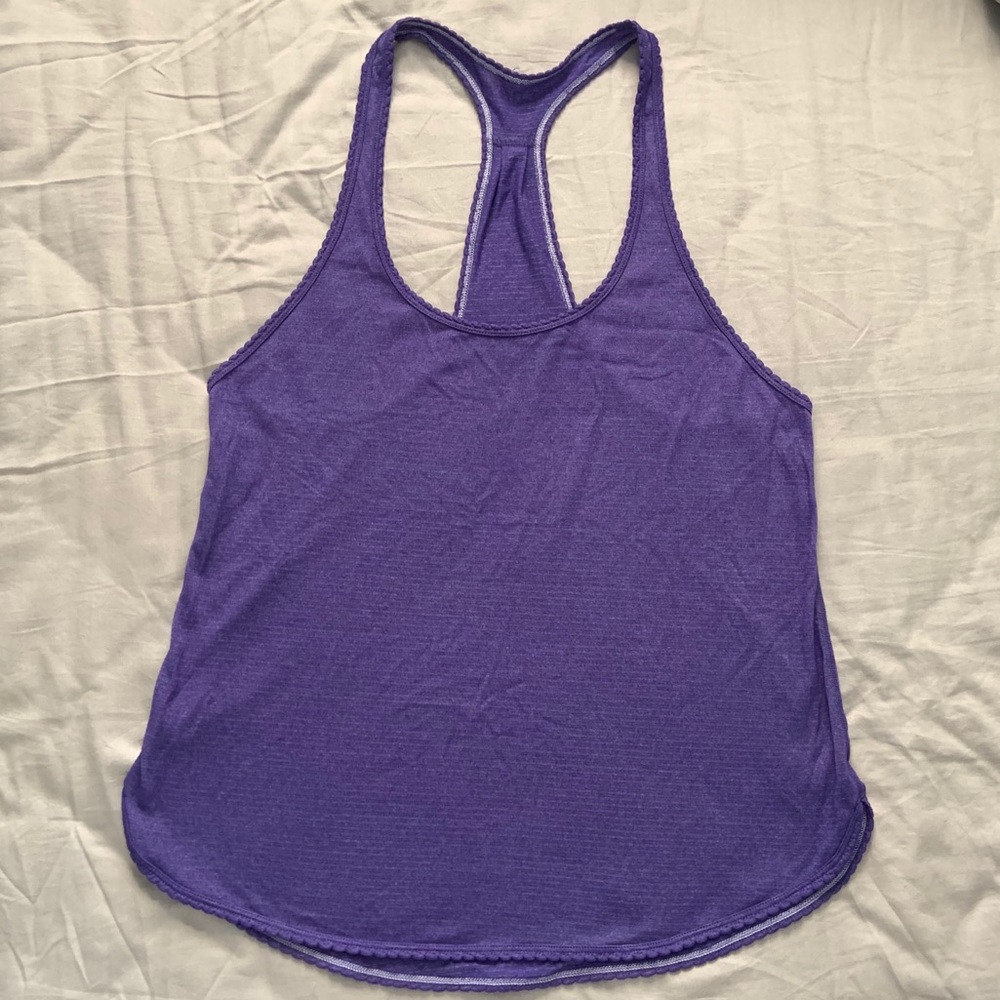 Lululemon 105f Singlet size 8 (Bruised Berry)